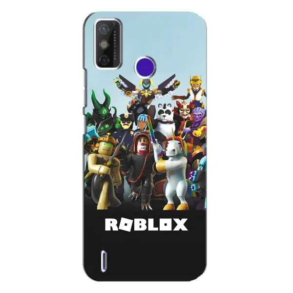 Чехол с принтом «ROBLEX» для TECNO Spark Power 2 (LC8)