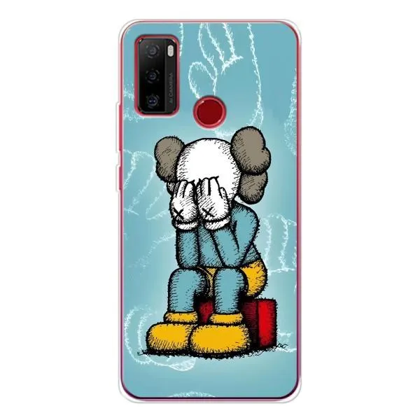 Чехол с принтом «Плач Bearbrick» для Ulefone Note 10