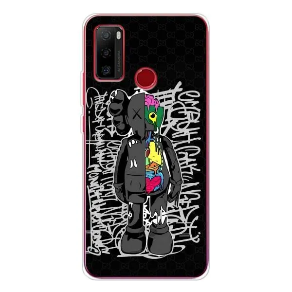 Чехол с принтом «Стиль Bearbrick» для Ulefone Note 10