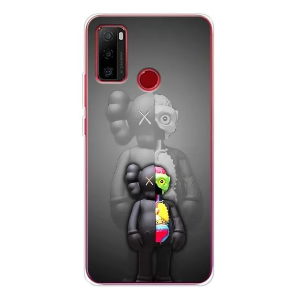 Чехол с принтом «Тело Bearbrick» для Ulefone Note 10