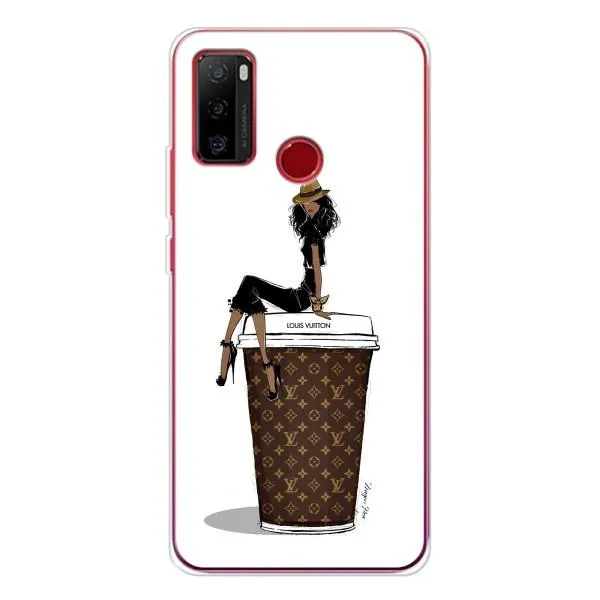 Чехол с принтом «кофе LOUIS VUITTON» для Ulefone Note 10