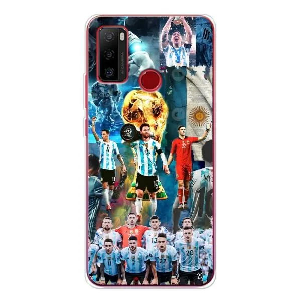 Чехол с принтом «Аргентина Месси» для Ulefone Note 10