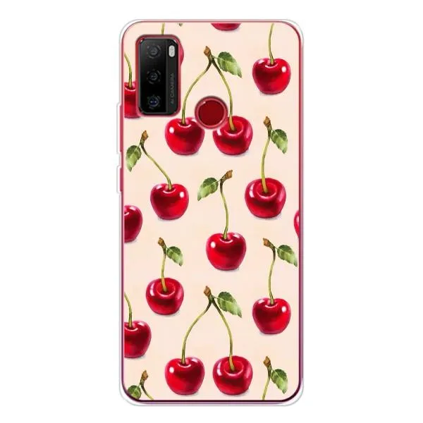 Чохол з принтом «Черешня» для Ulefone Note 10