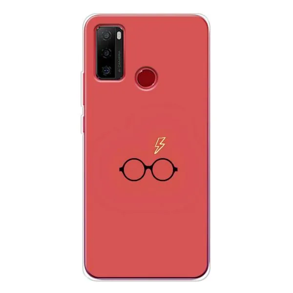 Чехол с принтом «шрам и очки» для Ulefone Note 10