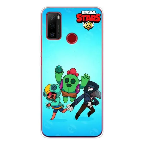 Чохол з принтом «Тріо героїв» для Ulefone Note 10
