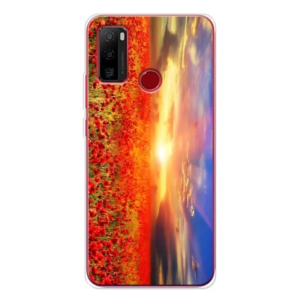Чохол з принтом «Поле тюльпанів» для Ulefone Note 10