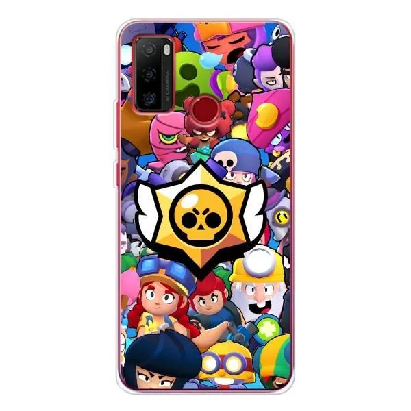 Чехол с принтом «Лого Brawl Stars» для Ulefone Note 10