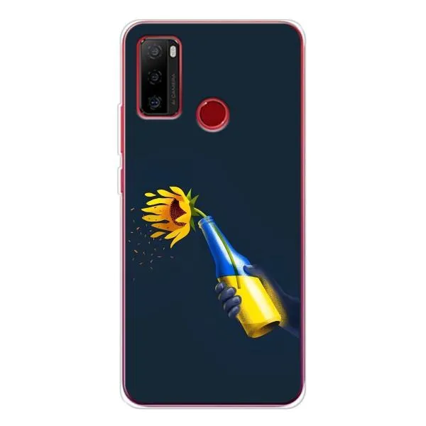 Чехол с принтом «Коктейль молотова» для Ulefone Note 10
