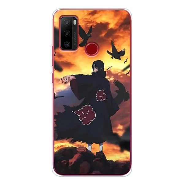 Чехол с принтом «Итачи с воронами» для Ulefone Note 10