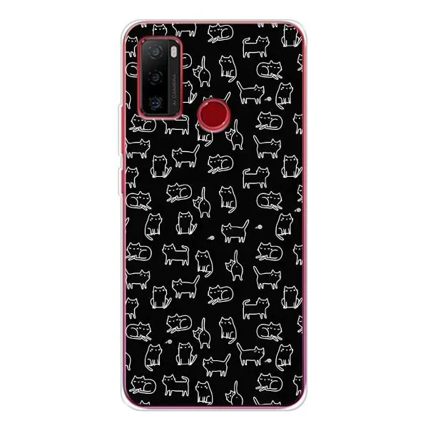 Чехол с принтом «Меленькие котики» для Ulefone Note 10