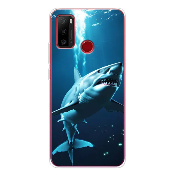 Чехол с принтом «Акула под водой» для Ulefone Note 10 Чехол с принтом «Акула под водой» для Ulefone Note 10