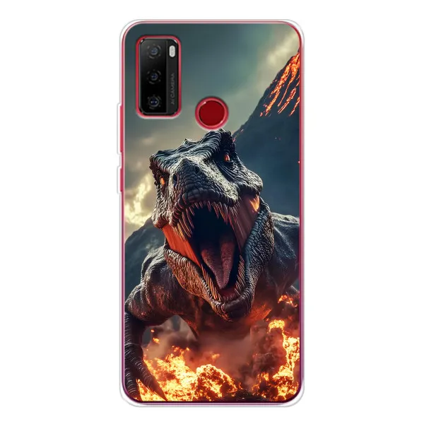 Чехол с принтом «Огненный динозавр» для Ulefone Note 10 Чехол с принтом «Огненный динозавр» для Ulefone Note 10