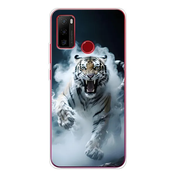 Чехол с принтом «Белый тигр в дыму» для Ulefone Note 10 Чехол с принтом «Белый тигр в дыму» для Ulefone Note 10