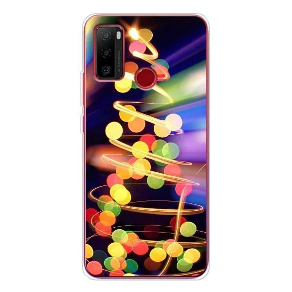 Чехол с принтом «Елка с гирлянд» для Ulefone Note 10 Чехол с принтом «Елка с гирлянд» для Ulefone Note 10
