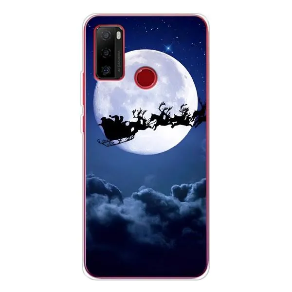 Чехол с принтом «Санта - луна» для Ulefone Note 10 Чехол с принтом «Санта - луна» для Ulefone Note 10