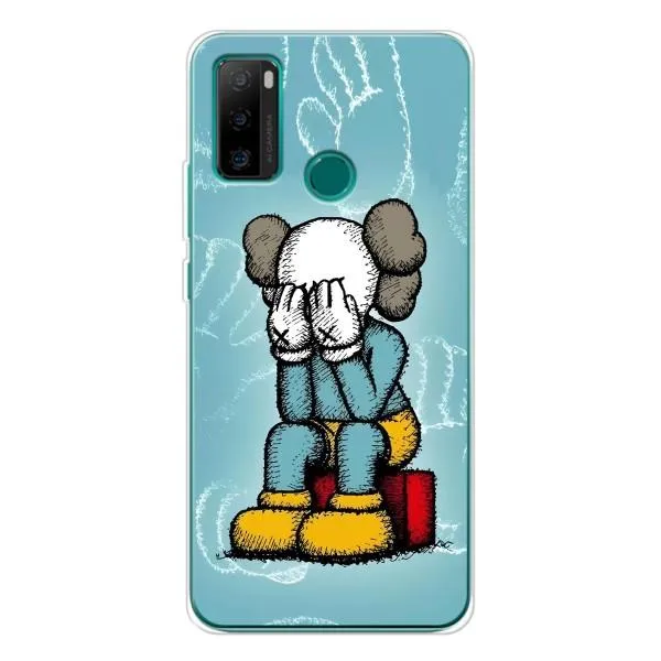 Чохол з принтом «Плач Bearbrick» для Ulefone Note 10P
