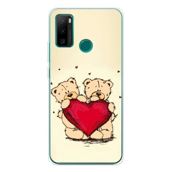 Чохол з принтом «Медвежата» для Ulefone Note 10P