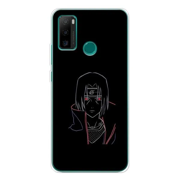 Чехол с принтом «силуэт Итачи» для Ulefone Note 10P