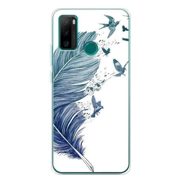 Чехол с принтом «Перышко» для Ulefone Note 10P