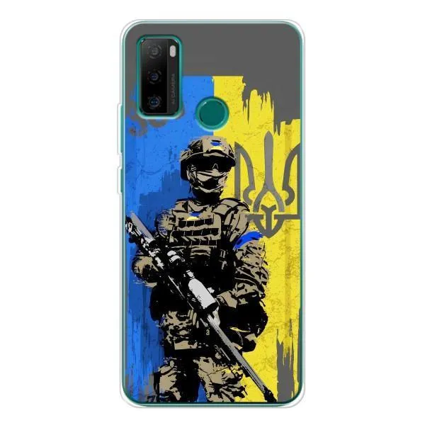 Чехол с принтом «АРТ солдат» для Ulefone Note 10P