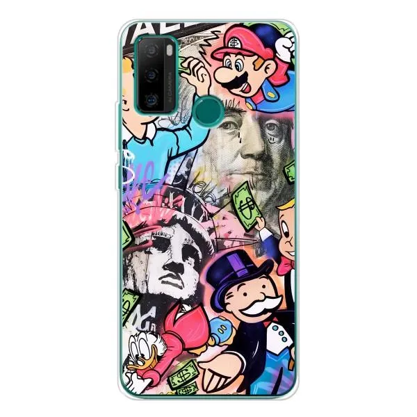 Чохол з принтом «Monopoly man» для Ulefone Note 10P