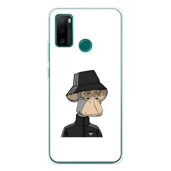 Чохол з принтом «мавпа NFT Adidas» для Ulefone Note 10P