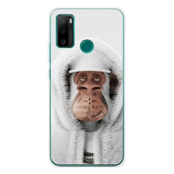 Чохол з принтом «мавпа NFT в тату» для Ulefone Note 10P