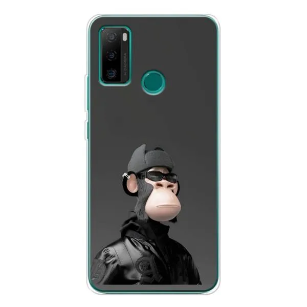Чохол з принтом «стильна мавпа NFT» для Ulefone Note 10P