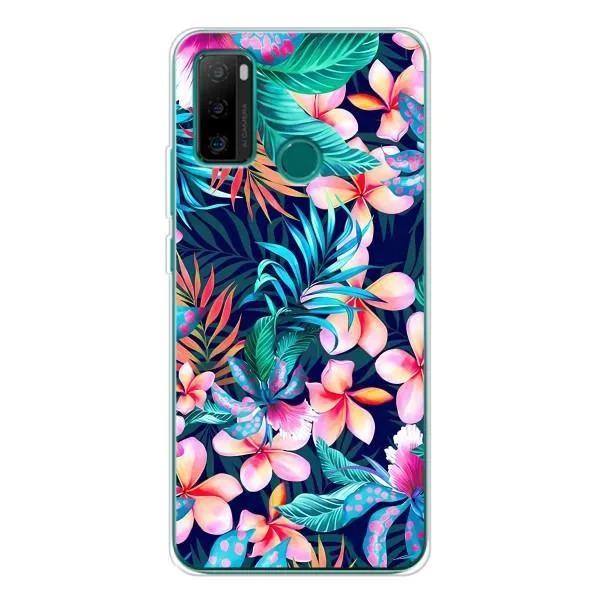Чохол з принтом «Мальовничі квіти» для Ulefone Note 10P