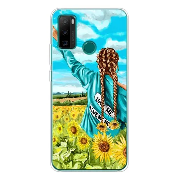 Чехол с принтом «Украиночка» для Ulefone Note 10P