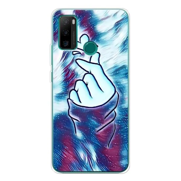 Чехол с принтом «Радужное сердце» для Ulefone Note 10P