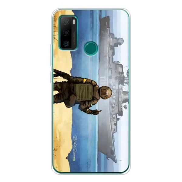 Чехол с принтом «Русский корабль» для Ulefone Note 10P Чехол с принтом «Русский корабль» для Ulefone Note 10P