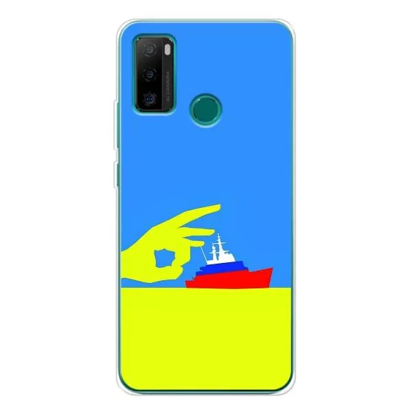 Чехол с принтом «Щелбан кораблю» для Ulefone Note 10P Чехол с принтом «Щелбан кораблю» для Ulefone Note 10P