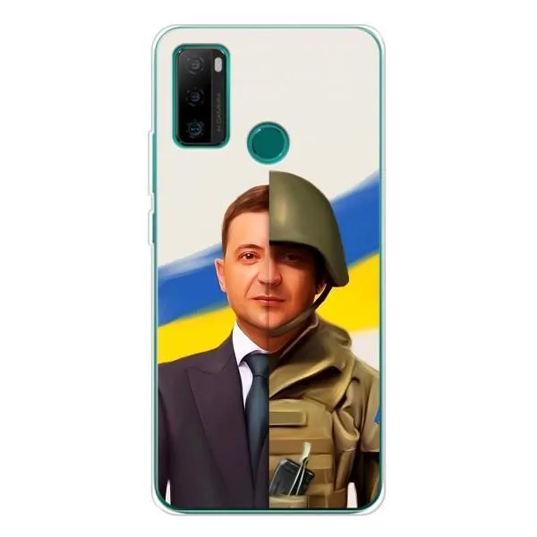 Чехол с принтом «Зеленский солдат» для Ulefone Note 10P