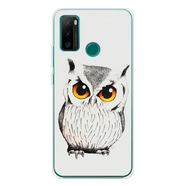 Чохол з принтом «Мила Сова» для Ulefone Note 10P