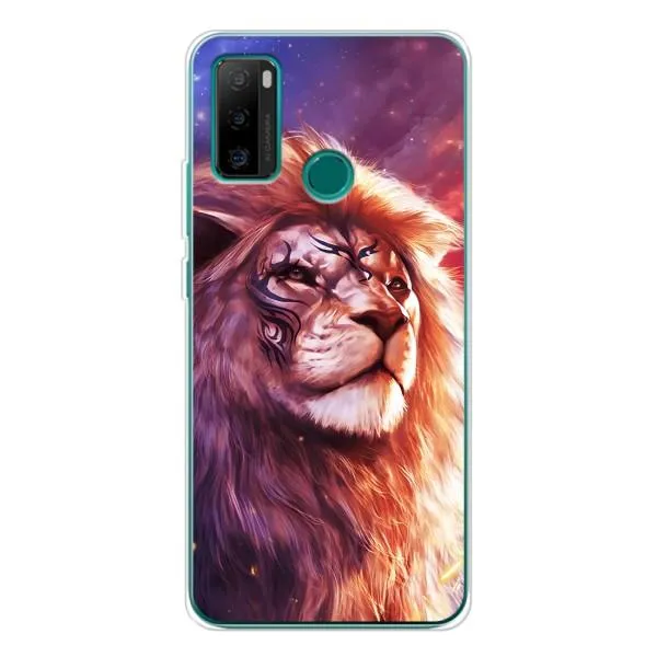 Чохол з принтом «Красочний Лев» для Ulefone Note 10P