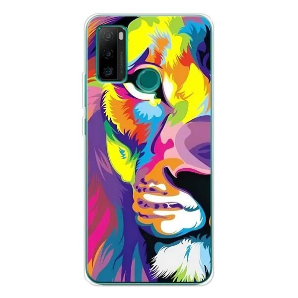 Чохол з принтом «Яскравий Лев» для Ulefone Note 10P