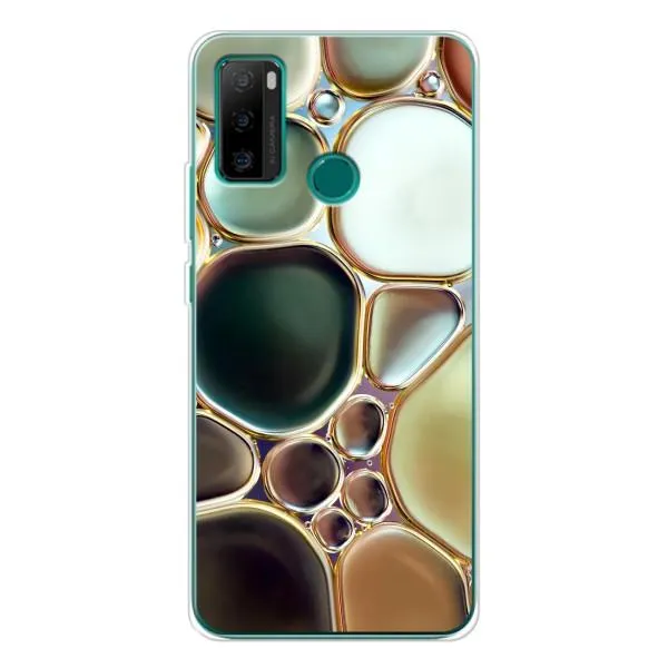 Чохол з принтом «Радужний Мрамор» для Ulefone Note 10P