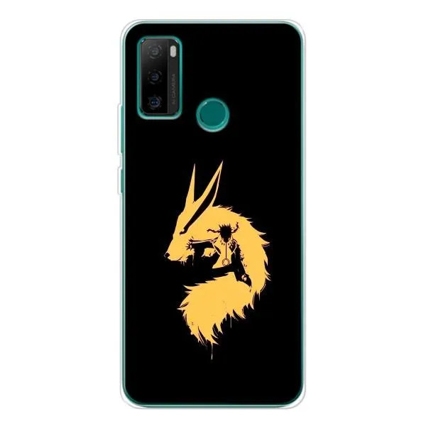 Чехол с принтом «силуэт Курама Наруто» для Ulefone Note 10P