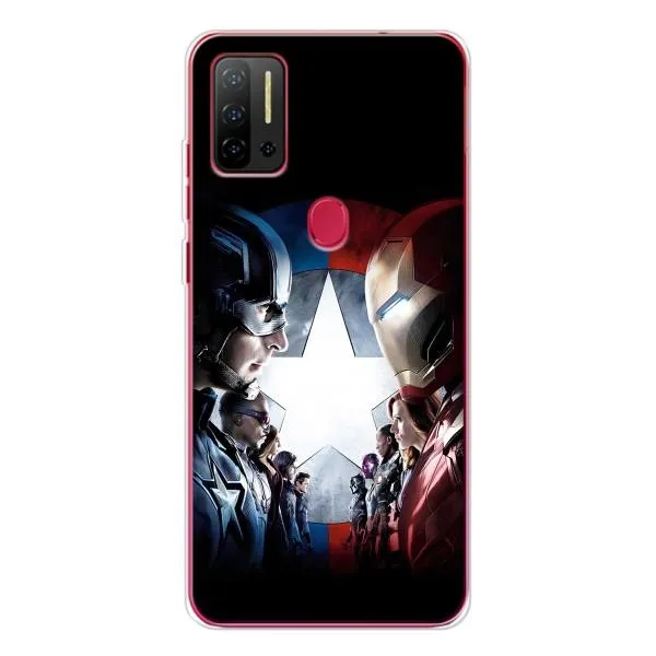 Чохол з принтом «Марвел стайл» для Ulefone Note 11P