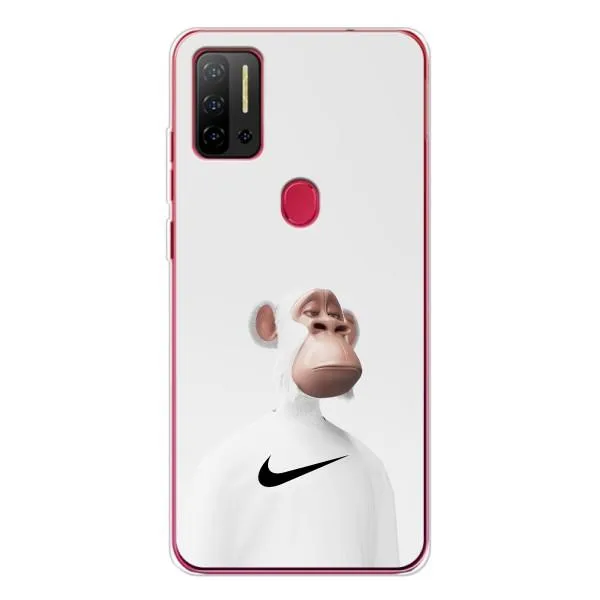 Чехол с принтом «обезьяна NFT Nike» для Ulefone Note 11P