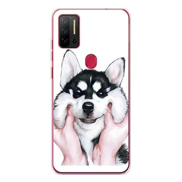 Чехол с принтом «Довольный Хаски» для Ulefone Note 11P Чехол с принтом «Довольный Хаски» для Ulefone Note 11P