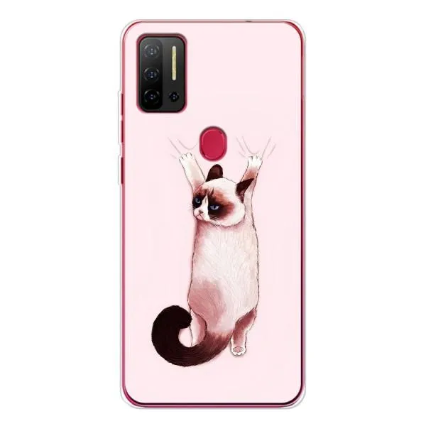 Чехол с принтом «Котик падает» для Ulefone Note 11P