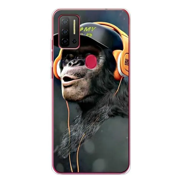 Чехол с принтом «В наушниках» для Ulefone Note 11P