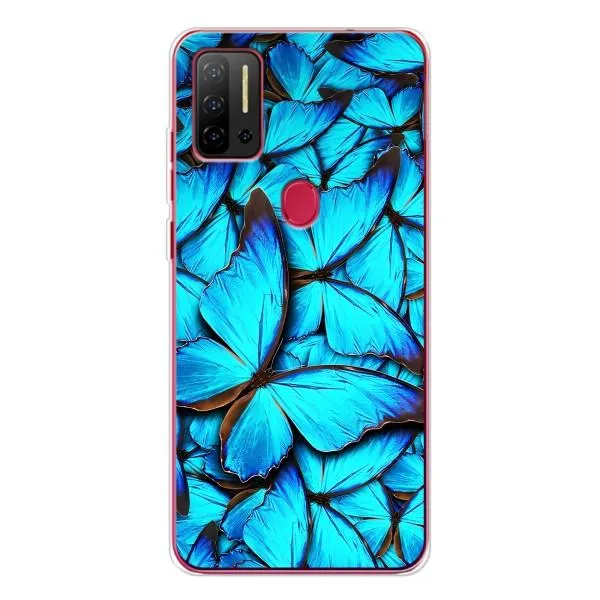 Чехол с принтом «Синие бабочки» для Ulefone Note 11P Чехол с принтом «Синие бабочки» для Ulefone Note 11P