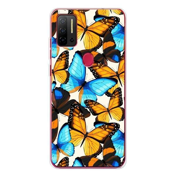 Чехол с принтом «Яркие бабочки» для Ulefone Note 11P Чехол с принтом «Яркие бабочки» для Ulefone Note 11P