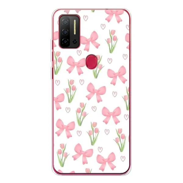 Чехол с принтом «Банты и цветы» для Ulefone Note 11P Чехол с принтом «Банты и цветы» для Ulefone Note 11P