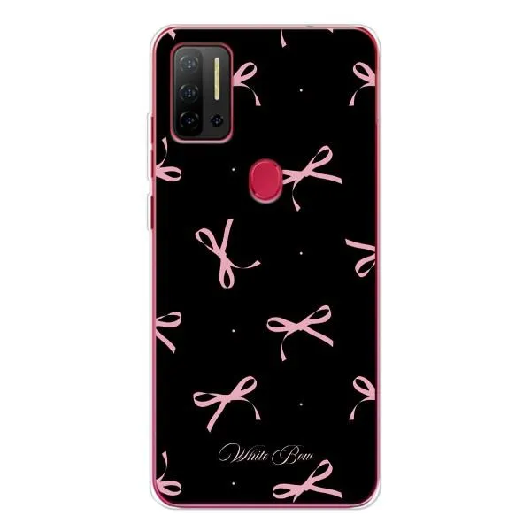 Чехол с принтом «Банты на черном» для Ulefone Note 11P Чехол с принтом «Банты на черном» для Ulefone Note 11P