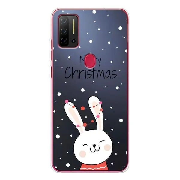 Чехол с принтом «Рождественский заяц» для Ulefone Note 11P