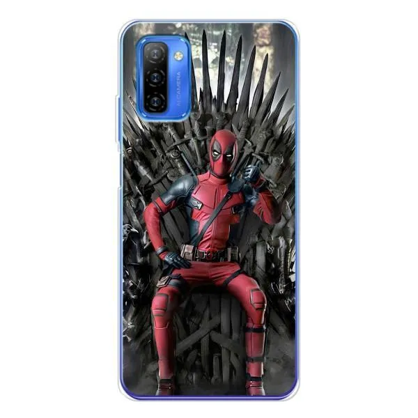 Чехол с принтом «Дэдпул на троне» для Ulefone Note 12 Чехол с принтом «Дэдпул на троне» для Ulefone Note 12